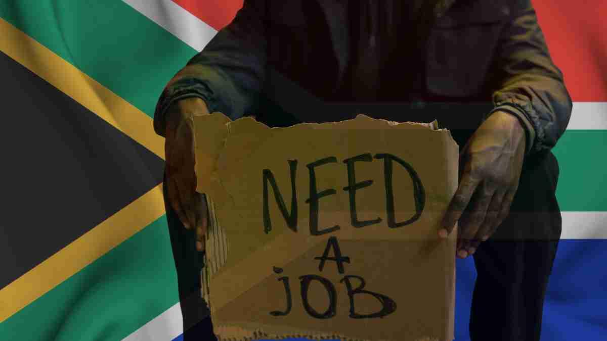 unemployed person in South Africa 