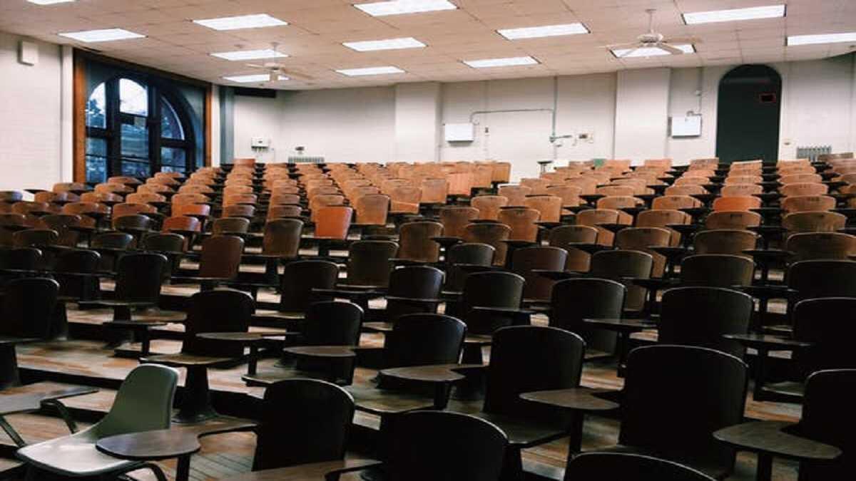 Vacant lecture centre