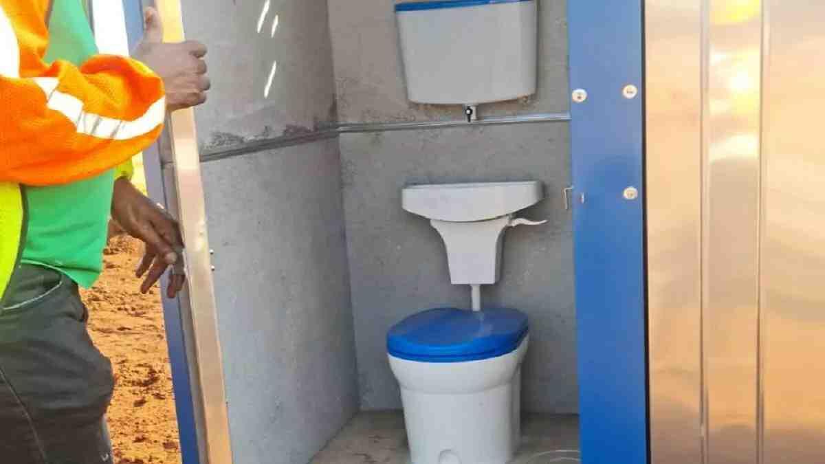 Department Replacing Pit Toilets