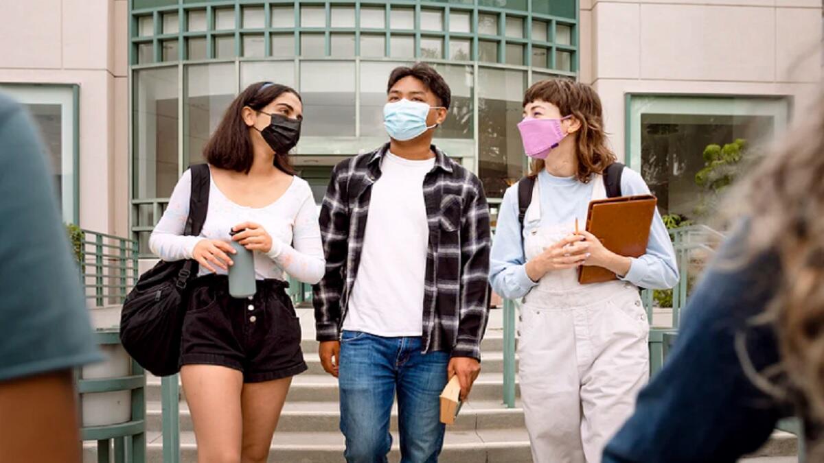 students at a university in south africa