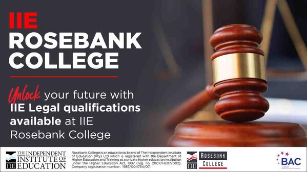 IIE Rosebank College's New Online Legal Qualifications